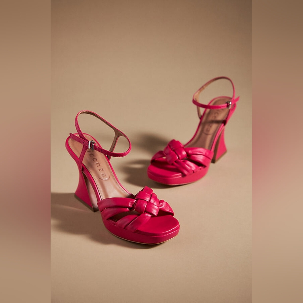 Vicenza Knotted Platform Heels